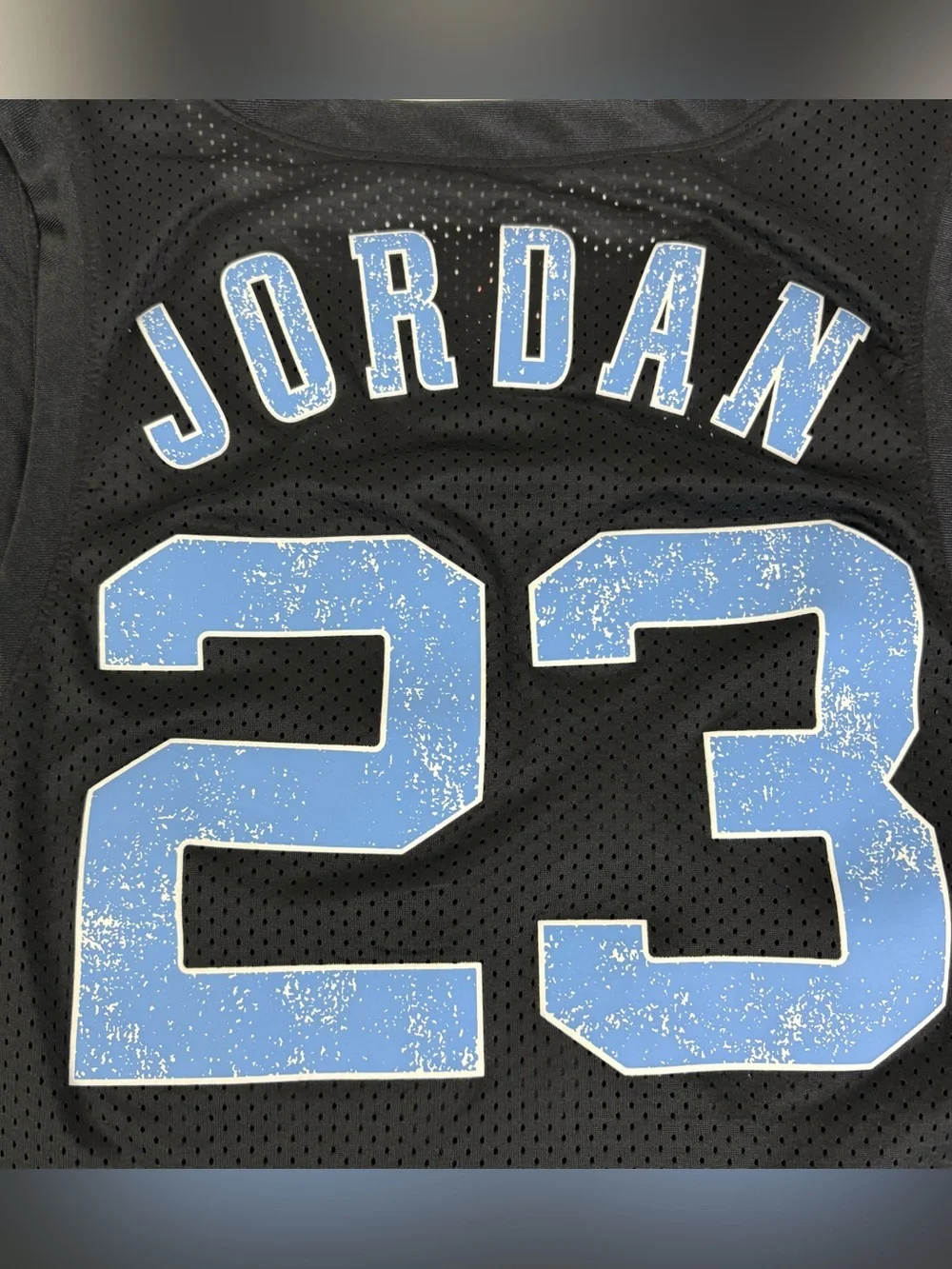 Jordan Brand Air Jordan 23 Jersey Black Red UNC Blue Mesh Tank Top Men's XS I